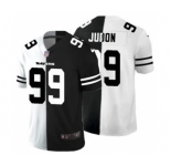 Men's Baltimore Ravens #99 Matthew Judon Black V White Peace Split Vapor Untouchable Limited Football Jersey