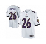 Men's Nike Baltimore Ravens #26 Marlon Humphrey Limited White NFL Jersey