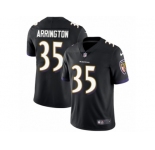 Men's Nike Baltimore Ravens #35 Kyle Arrington Limited Black Alternate NFL Jersey