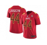 Men's Nike Baltimore Ravens #44 Kyle Juszczyk Limited Red 2017 Pro Bowl NFL Jersey