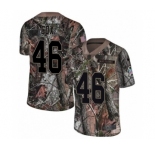 Men's Nike Baltimore Ravens #46 Morgan Cox Limited Camo Salute to Service NFL Jersey