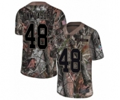 Men's Nike Baltimore Ravens #48 Patrick Onwuasor Limited Camo Salute to Service NFL Jersey