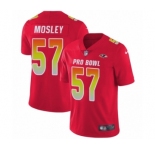 Men's Nike Baltimore Ravens #57 C.J. Mosley Limited Red AFC 2019 Pro Bowl NFL Jersey