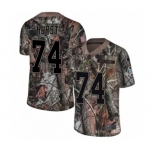 Men's Nike Baltimore Ravens #74 James Hurst Limited Camo Salute to Service NFL Jersey