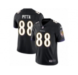Men's Nike Baltimore Ravens #88 Dennis Pitta Vapor Untouchable Limited Black Alternate NFL Jersey