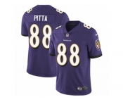 Men's Nike Baltimore Ravens #88 Dennis Pitta Vapor Untouchable Limited Purple Team Color NFL Jersey