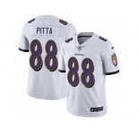 Men's Nike Baltimore Ravens #88 Dennis Pitta Vapor Untouchable Limited White NFL Jersey