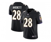 Nike Baltimore Ravens #28 Anthony Averett Black Alternate Men Stitched NFL Vapor Untouchable Limited Jersey
