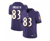 Nike Baltimore Ravens #83 Willie Snead IV Purple Team Color Men Stitched NFL Vapor Untouchable Limited Jersey