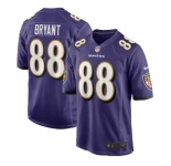 Nike Ravens #88 Bryant Purple Team Color Men's Stitched NFL Vapor Untouchable Limited Jersey