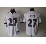 nike nfl jerseys baltimore ravens #27 ray rice white[nike limited]