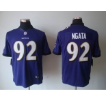 nike nfl jerseys baltimore ravens #92 ngata purple[nike limited]