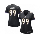 Women Nike Baltimore Ravens #99 Matt Judon Game Black Alternate NFL Jersey