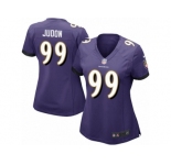 Women Nike Baltimore Ravens #99 Matt Judon Game Purple Team Color NFL Jersey