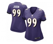 Women Nike Baltimore Ravens #99 Matt Judon Game Purple Team Color NFL Jersey