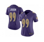 Women Nike Baltimore Ravens #99 Matt Judon Limited Purple Rush Vapor Untouchable NFL Jersey