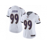 Women Nike Baltimore Ravens #99 Matt Judon White Vapor Untouchable Limited Player NFL Jersey