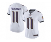 Women's Nike Baltimore Ravens #11 Breshad Perriman Vapor Untouchable Limited White NFL Jersey