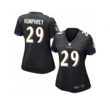 Women's Nike Baltimore Ravens #29 Marlon Humphrey Game Black Alternate NFL Jersey