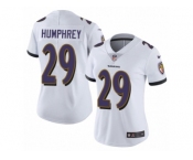 Women's Nike Baltimore Ravens #29 Marlon Humphrey Vapor Untouchable Limited White NFL Jersey