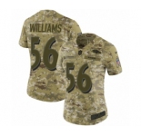 Women's Nike Baltimore Ravens #56 Tim Williams Limited Camo 2018 Salute to Service NFL Jersey