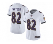 Women's Nike Baltimore Ravens #82 Benjamin Watson Vapor Untouchable Limited White NFL Jersey