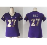 nike women jerseys baltimore ravens #27 ray rice purple jerseys