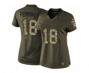 nike women nfl jerseys baltimore ravens #18 perriman army green[nike Limited Salute To Service]