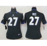 nike women nfl jerseys baltimore ravens #27 ray rice black[nike]