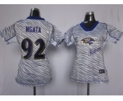 nike women nfl jerseys baltimore ravens #52 r.lewis [fem fan zebra]