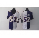 nike women nfl jerseys baltimore ravens #52 r.lewis purple-white[nike split]
