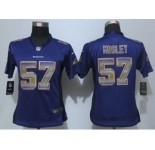 nike women nfl jerseys baltimore ravens #57 mosley purple[Strobe Limited]