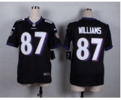 nike women nfl jerseys baltimore ravens #87 willams black[nike]