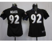 nike women nfl jerseys baltimore ravens #92 ngata black[nike]