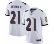 Youth Baltimore Ravens #21 Mark Ingram II White Vapor Untouchable Limited Player Football Jersey