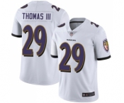 Youth Baltimore Ravens #29 Earl Thomas III White Vapor Untouchable Limited Player Football Jersey