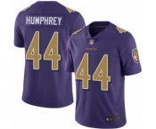 Youth Baltimore Ravens #44 Marlon Humphrey Limited Purple Rush Vapor Untouchable Football Jersey