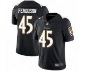 Youth Baltimore Ravens #45 Jaylon Ferguson Black Alternate Vapor Untouchable Limited Player Football Jersey