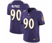 Youth Baltimore Ravens #90 Pernell McPhee Purple Team Color Vapor Untouchable Limited Player Football Jersey