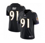 Youth Baltimore Ravens #91 Shane Ray Black Alternate Vapor Untouchable Limited Player Football Jersey