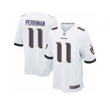 Youth Nike Baltimore Ravens #11 Breshad Perriman Game White NFL Jersey