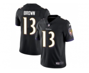 Youth Nike Baltimore Ravens #13 John Brown Black Alternate Stitched NFL Vapor Untouchable Limited Jersey