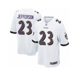 Youth Nike Baltimore Ravens #23 Tony Jefferson Game White NFL Jersey