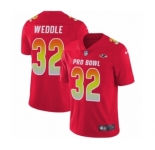 Youth Nike Baltimore Ravens #32 Eric Weddle Limited Red AFC 2019 Pro Bowl NFL Jersey