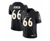 Youth Nike Baltimore Ravens #66 Ryan Jensen Black Alternate Vapor Untouchable Limited Player NFL Jersey