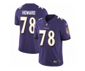Youth Nike Baltimore Ravens #78 Austin Howard Purple Team Color Vapor Untouchable Limited Player NFL Jersey