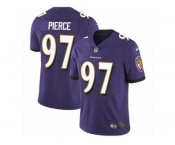 Youth Nike Baltimore Ravens #97 Michael Pierce Purple Team Color Vapor Untouchable Limited Player NFL Jersey