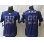 nike youth nfl jerseys Baltimore Ravens #89 Smith sr blue [Elite drift fashion]