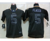 nike youth nfl jerseys baltimore ravens #5 flacco black[nike lights out]