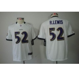 nike youth nfl jerseys baltimore ravens #52 r.lewis white[nike limited]